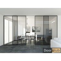 Dual Pocket Concealed Sliding Door System for Developers in the UAE
